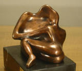 A sculpture by Goli Tavakoli